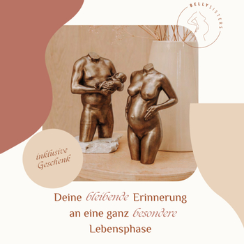 Erhalte beim Kauf deiner persönlichen BellySister einmalig einen eleganten Marmorsockel 