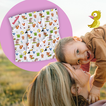 Werde Teil der Bimbosan Eltern-Community und erhalte eine hochwertige Trinkflasche